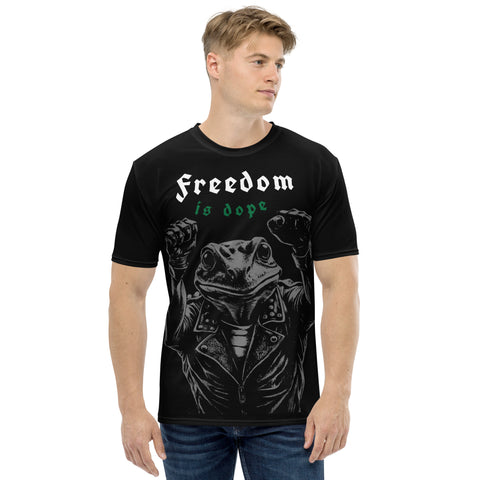Men's t-shirt- Freedom is Dope