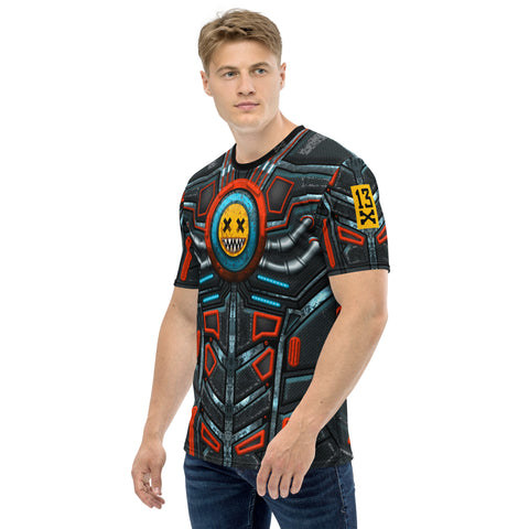 Men's t-shirt - Exoskeleton Cyberpunk armor