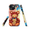 Tough Case for iPhone® - Branded Teddy Bear