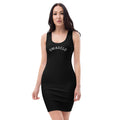 Sexy night Dress for women. Black Dress with angels wings. Angel dress