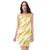 Yellow tiger skin sexy night Dress for club party