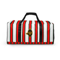 Duffle bag - Italian summer style. Cool sport bag with Line print
