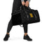 Luxury Duffle bag - from 13XSNZ Designer. Cool sport bag with black crown print