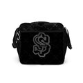 Fashionable Duffle bag - crazy cash. Cool sport bag with Skull print