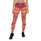 Designer womens Leggings with abstract liquid paints print. Fashionable fitness leggings for an active life.