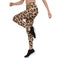 Designer womens Leggings with leopard print. Swag womens leggings with unique designer animals pattern. Colorful womens leggings