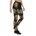 Designer womens Leggings with a swag girl print. Fashionable fitness leggings for an active life. Cool Dripping women’s leggings with hot girl pattern. Drip leggings with sexy girl print