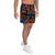 Designer Men's Shorts with trendy pattern. Stylish Mens athletic shorts.