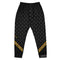 Swag Mens Joggers - SWAGCLO BRANDED Joggers with Stars patern. Cool pant for GYM Men's joggers with yellow ribbons and stars print.