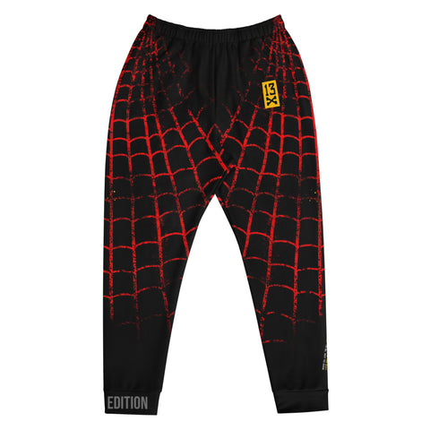 SWAG Mens Joggers with spider web