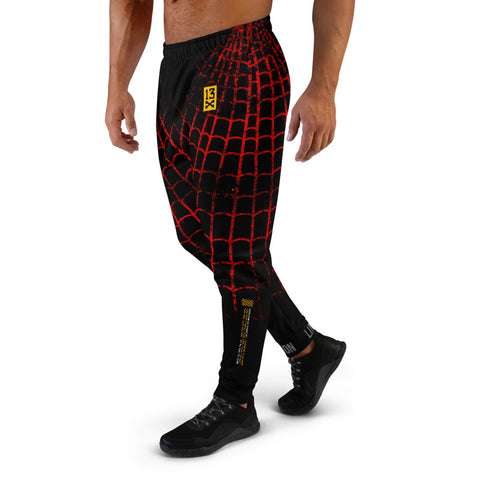 SWAG Mens Joggers with spider web