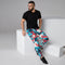 Mens Joggers with camo pattern.  Mens Joggers with camouflage print. Fashionable SWAG Camo pants