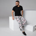 Mens Joggers with camo pattern.  Mens Joggers with camouflage print. Fashionable SWAG Camo pants.