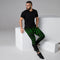SWAG Mens Joggers with spider web. Awesome pants with green spider web