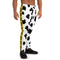 Swag Mens Joggers with cow pattern. Fashionable Mens Joggers with cow print. Mens Joggers with animal print.