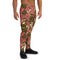 Mens Joggers with pink flowers print. Mens Joggers with floral pattern