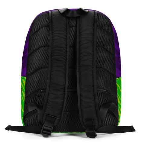 Designer Drip Backpack with Vape Dragon. Fashionable backpack with brand vape print. Cool swag gift for boyfriend or girlfriend.