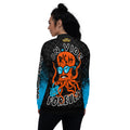 Custom Womens Bomber Jacket  with Swag Rich Japan octopus