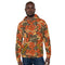 Mens Hoodie with an uniquely designed floral print.